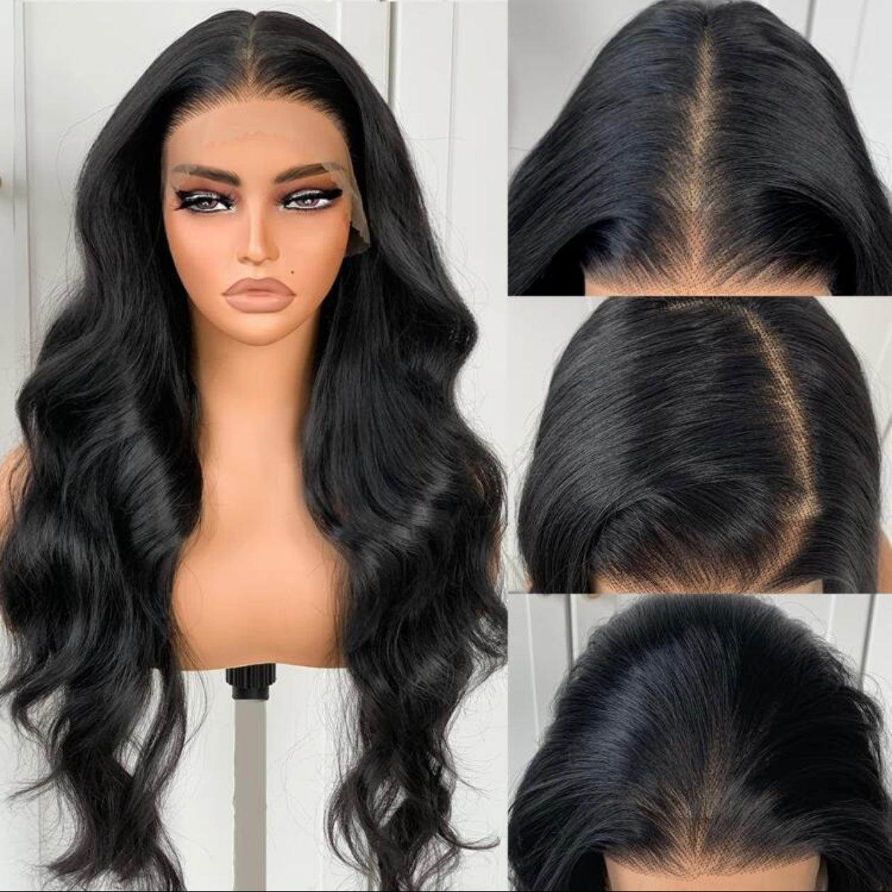 Miss Dior 24-Inch Human Blend Wig | Soft Waves | Effortless Glam