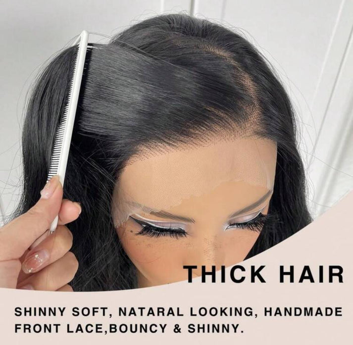Miss Dior 24-Inch Human Blend Wig | Soft Waves | Effortless Glam