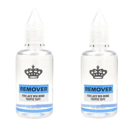 Lace Wig Glue Remover For Lace Wig Bond Toupee Tapes - Pack Of 2